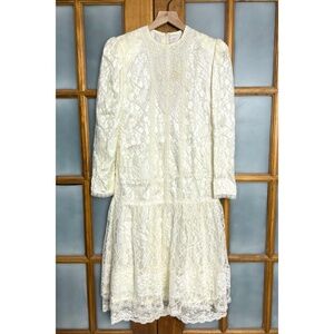 GUNNE SAX Vintage Lace Victorian Dress